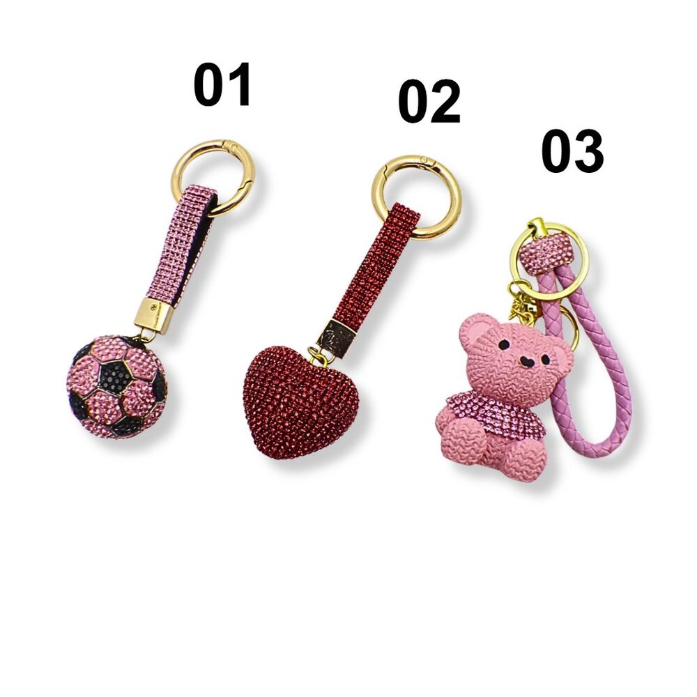 Luxury Keychain Bag Clip Handmade